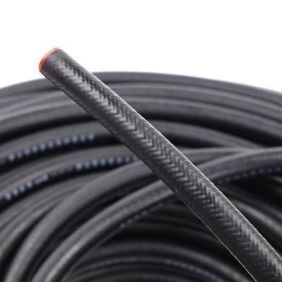 China Durable Hydraulic Rubber Braided Hose Flexible Fuel Pressure Hose for sale