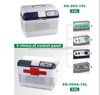 China Car Mini Cooler And Warmer Medical Box With Control Panel 460*325*385mm for sale