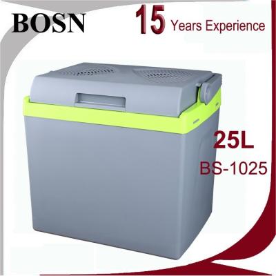 China 15-18â „ ƒ Below Air Temperature 25L 30L Mini Camping Car Freezer Ice Cream Cooler Plastic Box for sale