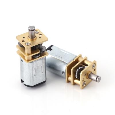 Κίνα Faradyi Mini Electric Metal Brush Controller Gearbox Wheel Low Speed Micro FGM12-N20 1.5v-24volt DC Gear Motor With 3mm D-shaft προς πώληση