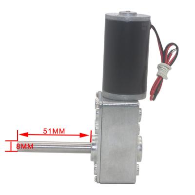 Κίνα Faradyi Custom Motor Dc 6v 12v 24v Reduction Gearbox Mini Worm Gear Motor For Smart Equipment Power Off Self-locking Motor προς πώληση