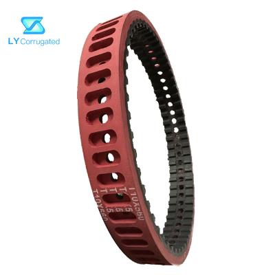 China OEM Carton Machine Spare Parts T10 530 560 PU Rubber Toothed Belt for sale