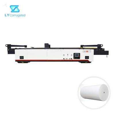 China 350m/Min Automatic Roll Splicer, Installatie van de 3 Vouw de Automatische Golfdoos Te koop