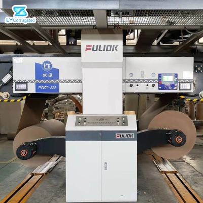 Cina 2200mm Corrugated Cardboard Production Line PLC Control Corrugator Splicer in vendita