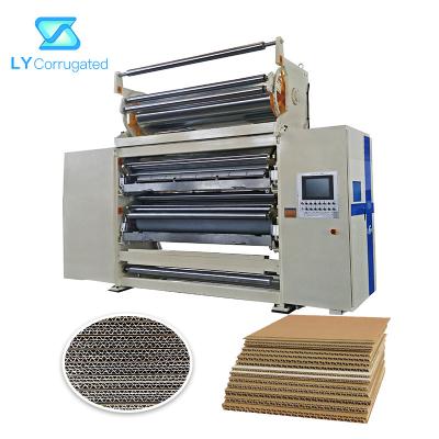 China Cardboard Box Maker Two Layer Duplexing Glue Applying Machine for sale