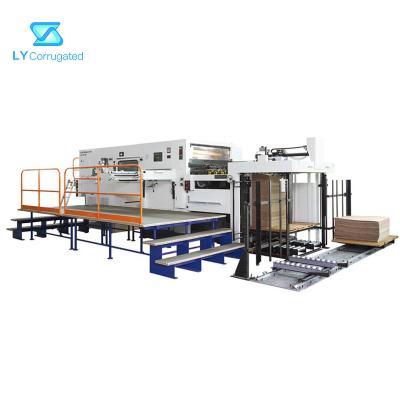 China PLC Carton Box Die Cutting Machine Flatbed 5750i.P.H Speed for sale