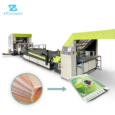 Cina Macchina d'imballaggio del contenitore di cartone di Deplux, 148m/Min Flute Laminator Machine in vendita