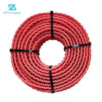 Китай Power Conveyor PU Twist Belt Packaging Industrial 10/13/17/22mm Width продается