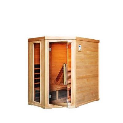 China New Computer Control Panel Carbon Nano Heater Far Infrared Sauna Room for sale