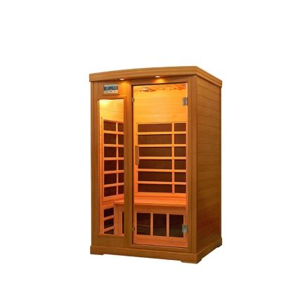 China Computer Control Panel Longer Working Life Low Price Far Infrared Sauna Room for sale