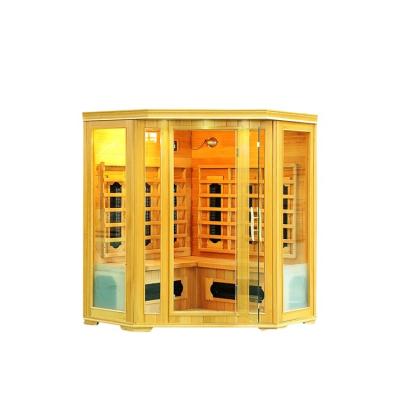 China With Transom Windows Home 5 Person Ozone Sauna Steam Bath For Sale for sale