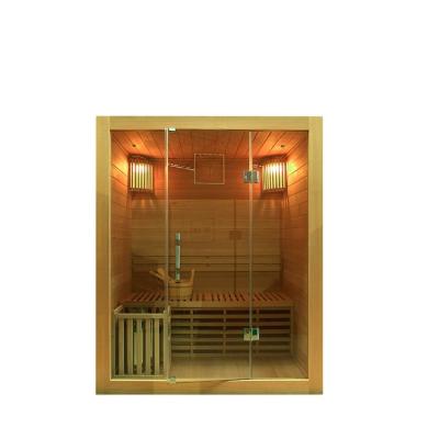 China 2017 Computer Control Panel Best Selling Full Wood Infrared Sauna Room for sale