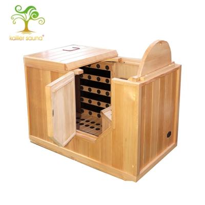 China Computer Control Panel Well Sealed Modern Design Portable Far Infrared Outdoor Sauna Cabin for sale