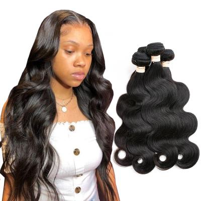 China Brazilian Body Wave Hair Bundles Good Quality Hair Bundles With Closure Wholesale Hair Bundles for sale