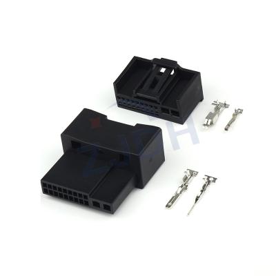 China Pa66 Manufacturers Selling ZJDH Connector 20P Auto Car Connector Toyota Car Audio Connector for sale