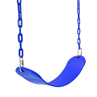 China Outdoor Game China Toy EXPO W4B47 21--OCTOBER 23 Shanghai Kids Swing Outdoor Garden Heavy Chain Plastic Swing Seat for sale