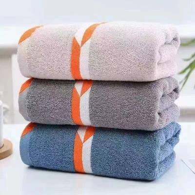 China Promotion cotton child safe wholesale household bathing do not shed hair towel durable absorbent face towel for sale