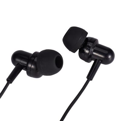 China Hot Selling Silicone Wired Earphone Sound Canceling Earphone 3.5mm Bass Wired Earphone for sale