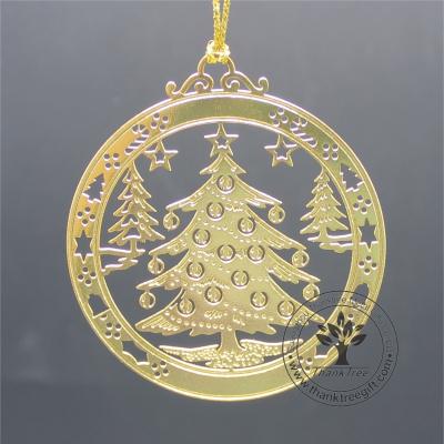 China Customized High Quality Europe Brass Christmas Ornament Hanging Wholesale for sale