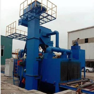 China Increase Objects Fatigue Resistance H-Beam Shot Blasting Machine For Beret Outdoor Shot Blasting Cleaning Machine for sale