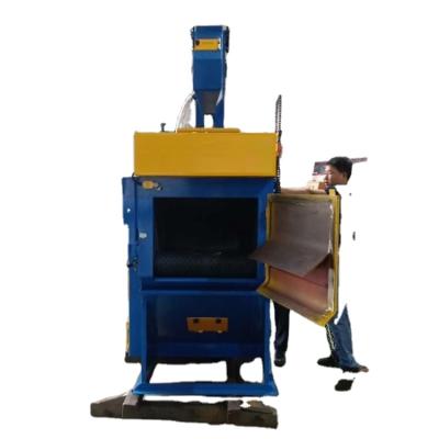 China Aluminum Batch Metal Surface Formwork Components Panel Cover Shot Blasting Cleaning Machine for sale