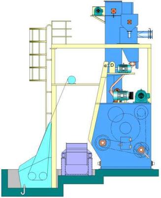 China Batch Metal Surface Cleaning Parts Of Shot Blasting Machines For Foundries Heat Treatment Plants for sale