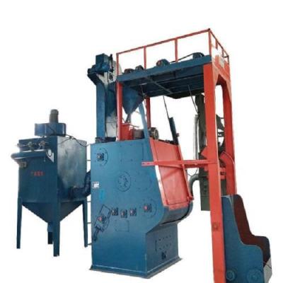 China Q3210 Metal Surface Dust Collector Screw Nut Rod Shot Blasting Cleaning Automatic Loading Unloading Machine in Batch for sale