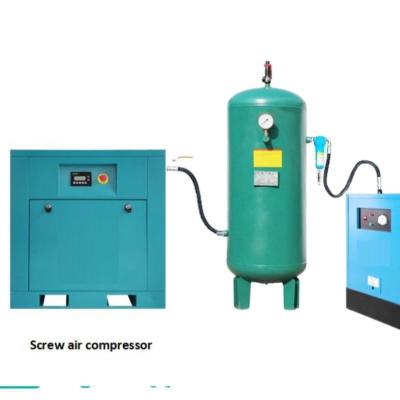 China 7.5kw/15kw/18.5kw/22kw/30kw/37kw/45kw/55kw/75kw lubricated industrial use screw air compressor for sale