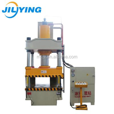 China Metal Sheet Stamping License Plate Press Machine Deep Drawing Four Column Hydraulic Press Embossing Machine for sale