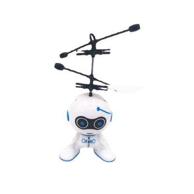 China Na Flying Ball Drones Robot Toys Indoor Infrared Infrared Helicopter Toy LED Flight Induction RC Game Built-in Light for Kids for sale