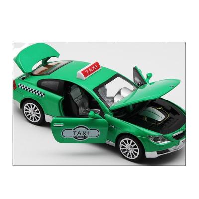 China Toy Diecast Scale Model Cars Metal Taxi Diecast Collection Toys For Kids/Kids As Gift for sale