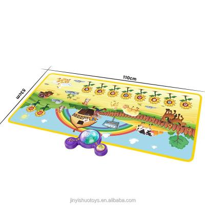 China Toy Hot Sales Educational Multifunctional Music Mat Electronic Toys And Early Education Music Blankets for sale