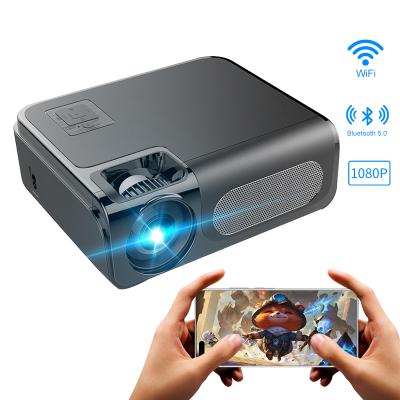 China Internet Ready 350 ANSI Lumens Miracast WIFI HD Movie Beamer LED Projector Wireless LCD Projection 4K Video Projector Home Theater TV for sale