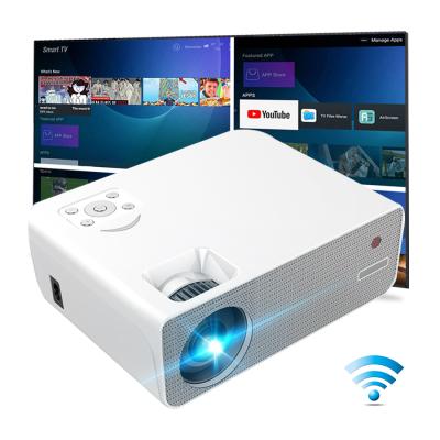 China 3D Amazon ready hot sale 10000 Lumen Wireless Full HD Portable Cinema WIFI Native 1080P LED Video Projector BT Home Theater for sale