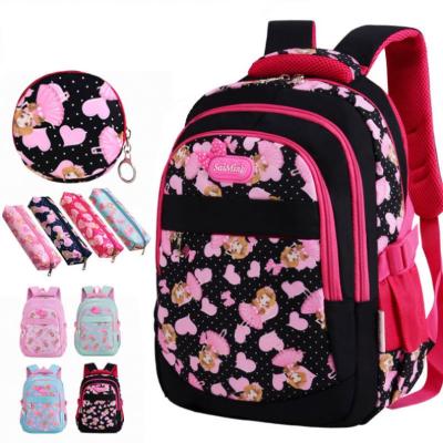 China Factory Wholesale Waterproof Children School Bags Waterproof School Bags Girl's BookBag for sale