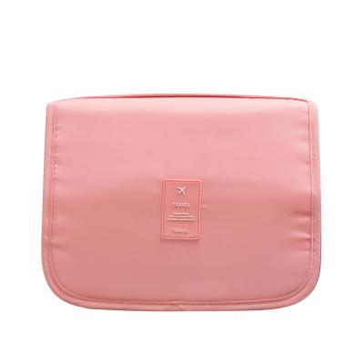 China Custom Lady Bag Cosmetic Organizer Handbag Cosmetic Bag Eyelash Kit Hanging Logo Washing Bag Foldable Storage for sale