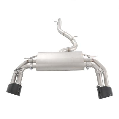 China 304SS Stainless Steel Exhaust Catback For AUDI S3 2.0T Stainless Steel Exhaust Valve Control Automobile Exhaust System for sale