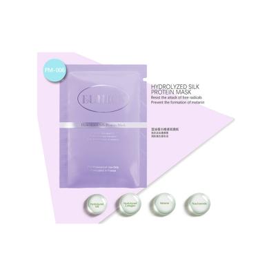 China Eco-Friendly Moisturizer Wholesale Beauty Mask Facial Promotion Hydrolyzed Protein Silk Mask for sale