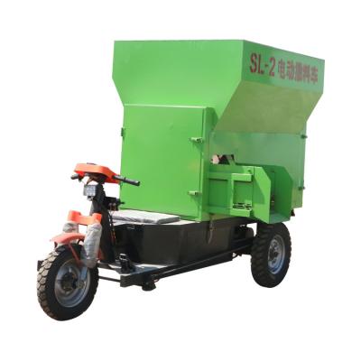 China 72V Electric Animal Feeding Spreader With Long Service Life High Efficiency for sale