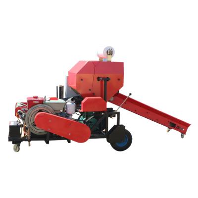 China High Productivity Farm Animal Feed Production Straw Feed Baler for sale