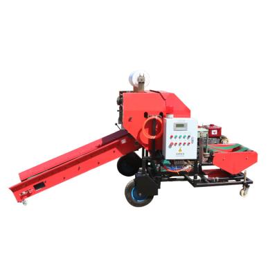 China Fully Automatic Round Farm Silage Baler And Packing Machine For Farm for sale