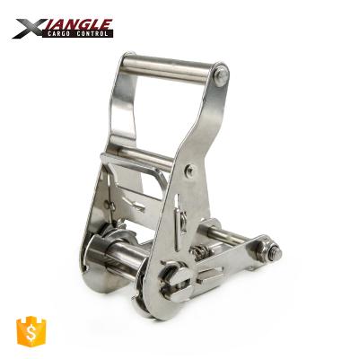 China high quality 1.5 304 stainless steel ratchet inch 2000kgs 3.5cm 3.8cm webbing lashing buckle supplier for sale