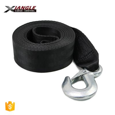 China Polyester 2 Inch Boat Shoreline Marine Winch Strap with Hook for sale