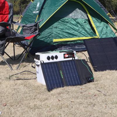 China Outdoor Efficiency Monocrystalline Silicon EFTE 50W 120W 200W 300W 420W Folding Solar Panel 2 USB Output Charger for Phone Laptop for sale