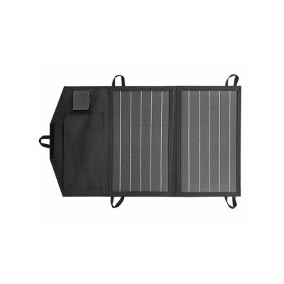 China Mini Solar Charger Portable Solar Panel 15W Outdoor Foldable Solar with Dual USB for Phones Laptops for sale