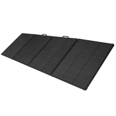 China 320W ETFE Outdoor Solar Panel Super Thin Light Weight With DC Port For Camping Hiking And Travel High Power Outdoor Foldable Solar Panel for sale