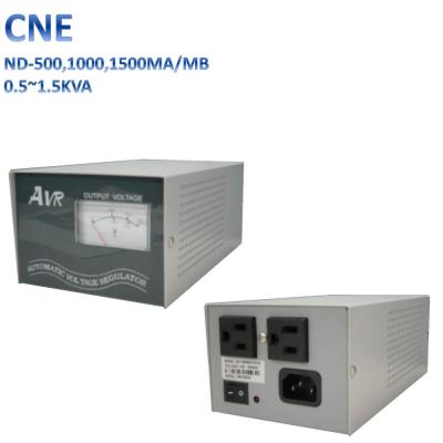 China SVC 0.5KVA 1KVA 1.5 KVA Single Phase Static Voltage Stabilizer for sale