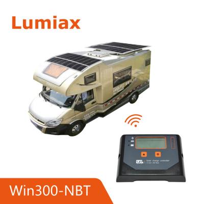 China 300w lcd display 300w caravan solar charge controller 12V charger solar pwm controller wifi waterproof for sale