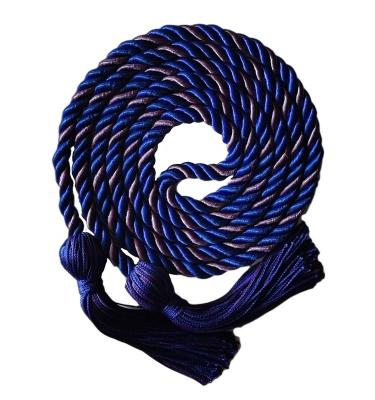 China RoyalBlue School/Forest Green Graduation Multicolor Honor Ropes for sale