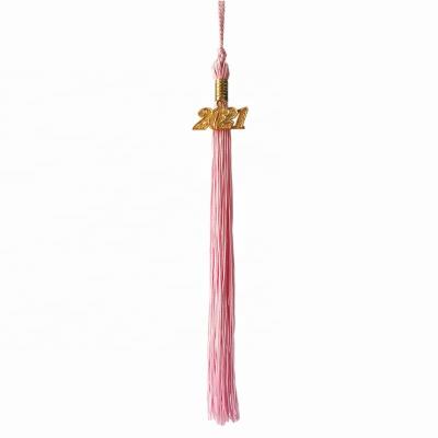 China Tassel Rose Color Graduation Tassel for sale